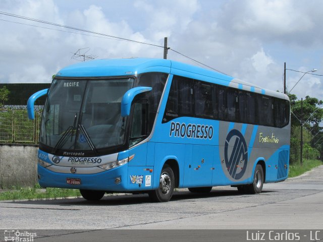 Auto Viação Progresso 6170 na cidade de Recife, Pernambuco, Brasil, por Luiz Carlos de Santana. ID da foto: 3243255.