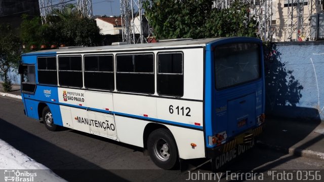 Viação Cidade Dutra 6 112 na cidade de São Paulo, São Paulo, Brasil, por Johnny Ferreira. Número da foto: #3243929.