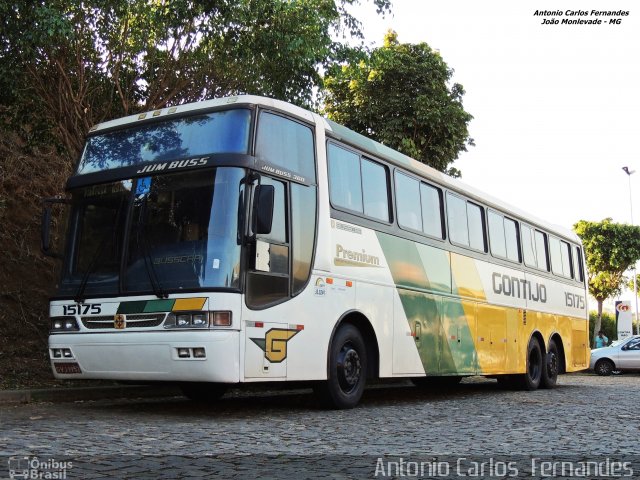 Empresa Gontijo de Transportes 15175 na cidade de João Monlevade, Minas Gerais, Brasil, por Antonio Carlos Fernandes. Número da foto: #3243806.