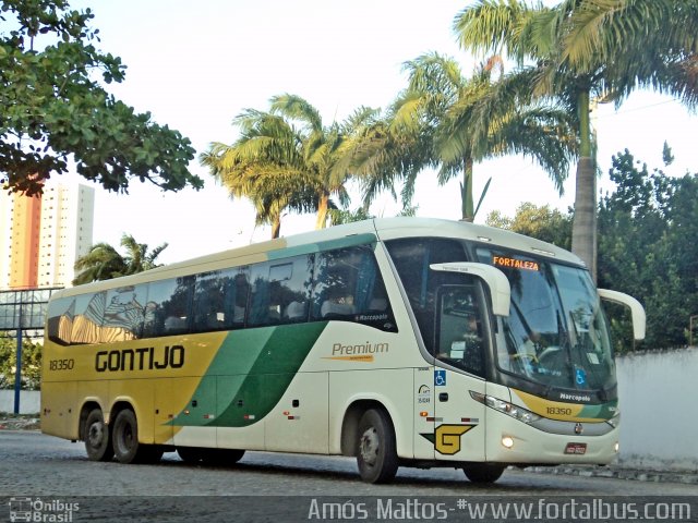 Empresa Gontijo de Transportes 18350 na cidade de Fortaleza, Ceará, Brasil, por Amós  Mattos. Número da foto: #3243873.