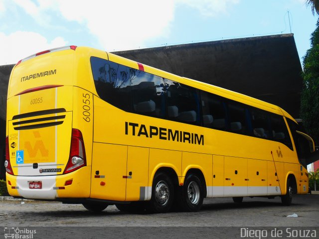 Viação Itapemirim 60055 na cidade de Fortaleza, Ceará, Brasil, por Diego  de Souza. Número da foto: #3244374.