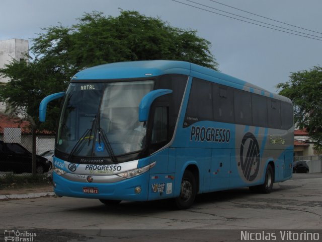 Auto Viação Progresso 6420 na cidade de Natal, Rio Grande do Norte, Brasil, por Nícolas Vitorino Lopes. Número da foto: #3246980.