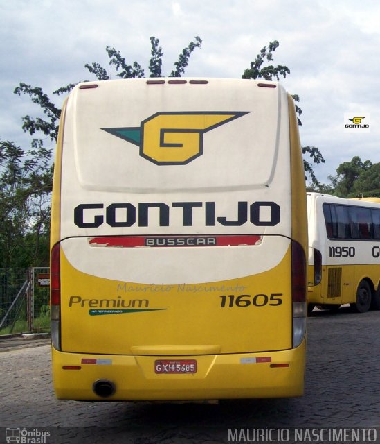 Empresa Gontijo de Transportes 11605 na cidade de Belo Horizonte, Minas Gerais, Brasil, por Maurício Nascimento. ID da foto: 3246931.