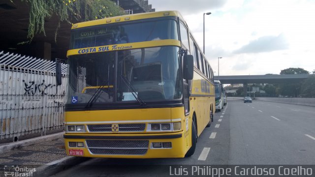 Costa Sul Turismo 1550 na cidade de Belo Horizonte, Minas Gerais, Brasil, por Luis Philippe Cardoso Coelho. ID da foto: 3247017.