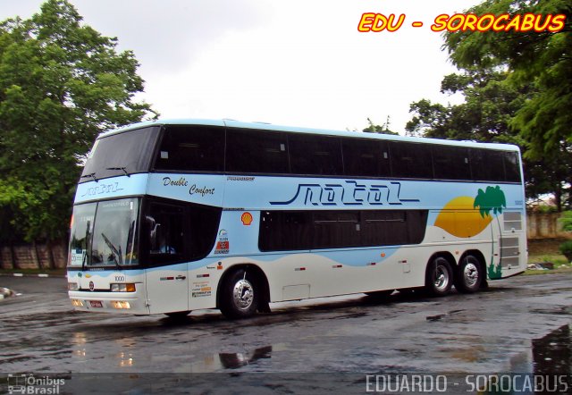 Transportadora Turística Natal 1000 na cidade de São Paulo, São Paulo, Brasil, por EDUARDO - SOROCABUS. Número da foto: #3245992.
