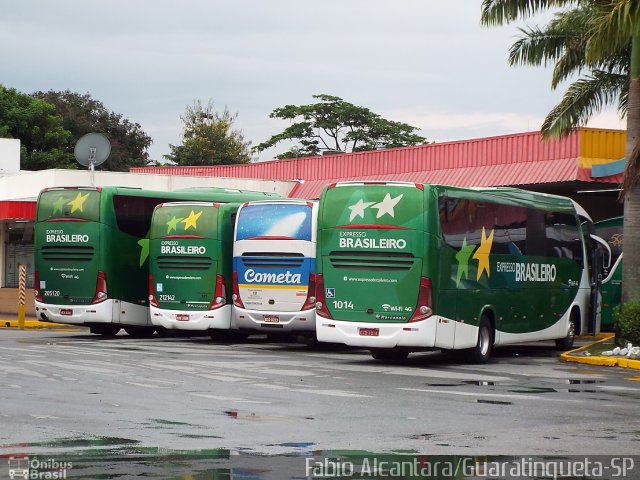 Expresso Brasileiro 1014 na cidade de Guaratinguetá, São Paulo, Brasil, por Fabio Alcantara. Número da foto: #3246587.