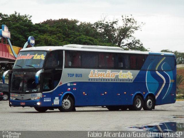 Simão Tur 2302 na cidade de Guaratinguetá, São Paulo, Brasil, por Fabio Alcantara. ID da foto: 3246631.