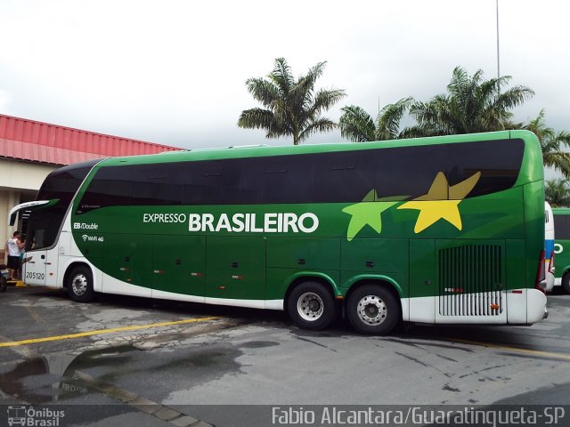 Expresso Brasileiro 205120 na cidade de Guaratinguetá, São Paulo, Brasil, por Fabio Alcantara. ID da foto: 3247022.