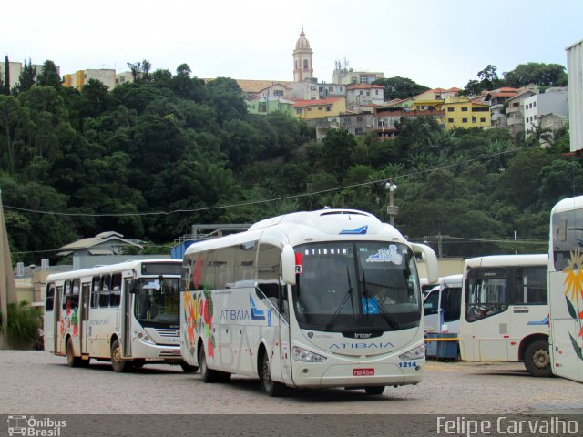 Viação Atibaia São Paulo 1214 na cidade de Atibaia, São Paulo, Brasil, por Felipe Carvalho. Número da foto: #3244666.