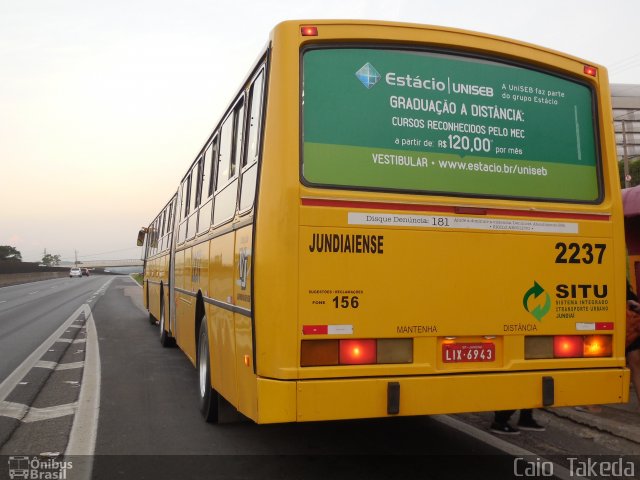 Viação Jundiaiense 2237 na cidade de Jundiaí, São Paulo, Brasil, por Caio  Takeda. Número da foto: #3184163.