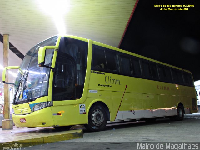 Viação Itapemirim 9707 na cidade de João Monlevade, Minas Gerais, Brasil, por Mairo de Magalhães. ID da foto: 3182871.