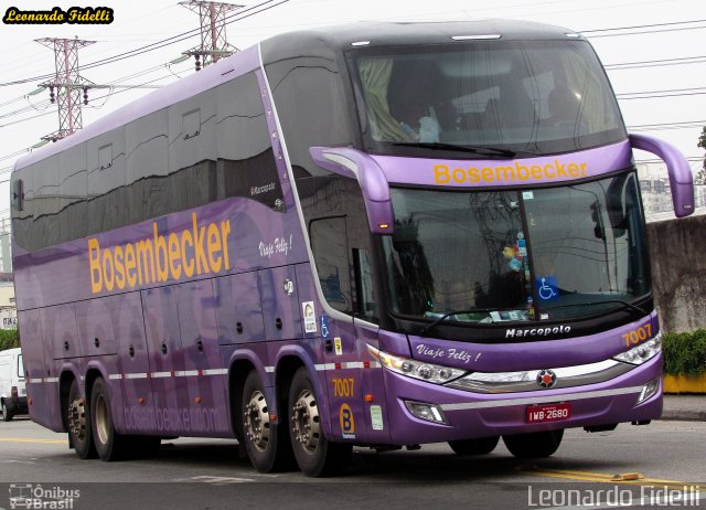 Bosembecker 7007 na cidade de São Paulo, São Paulo, Brasil, por Leonardo Fidelli. Número da foto: #3248887.