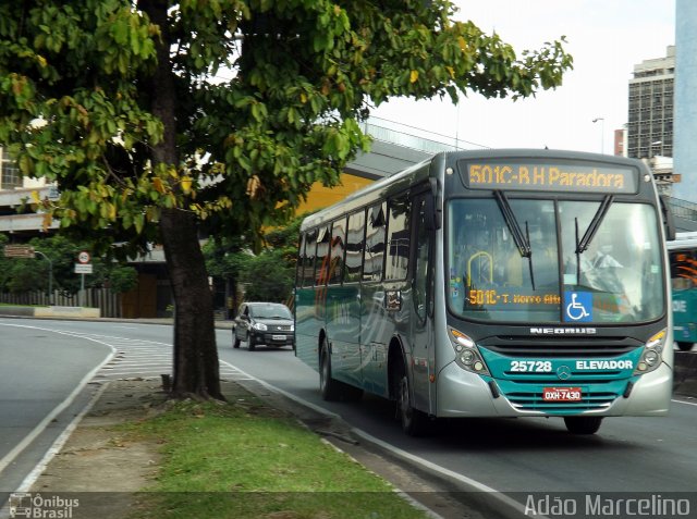 Autotrans > Turilessa 25728 na cidade de Belo Horizonte, Minas Gerais, Brasil, por Adão Raimundo Marcelino. Número da foto: #3248906.