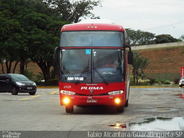 Pluma Conforto e Turismo 4928 na cidade de Guaratinguetá, São Paulo, Brasil, por Fabio Alcantara. Número da foto: #3249095.