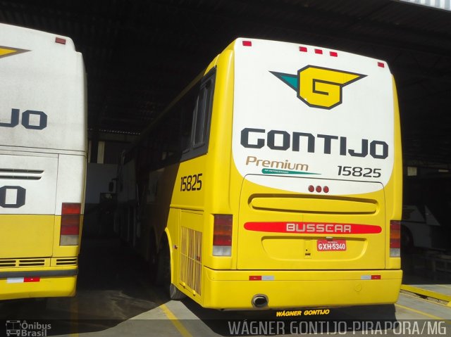 Empresa Gontijo de Transportes 15825 na cidade de Pirapora, Minas Gerais, Brasil, por Wágner  Gontijo. ID da foto: 3247671.