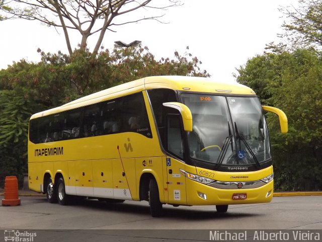 Viação Itapemirim 60823 na cidade de São Paulo, São Paulo, Brasil, por Michael  Alberto Vieira. ID da foto: 3247744.