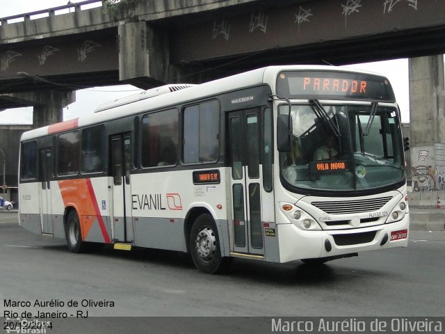 Evanil Transportes e Turismo RJ 132.125 na cidade de Rio de Janeiro, Rio de Janeiro, Brasil, por Marco Aurélio de Oliveira. Número da foto: #3250854.