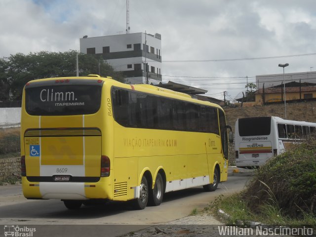 Viação Itapemirim 8609 na cidade de Natal, Rio Grande do Norte, Brasil, por William Nascimento. ID da foto: 3251233.