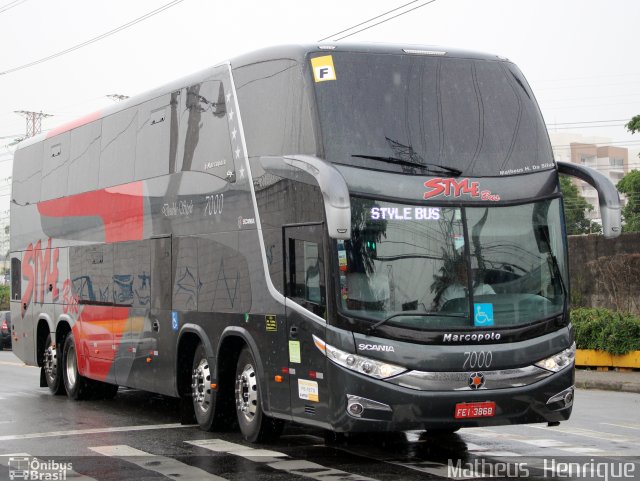 Style Bus 7000 na cidade de São Paulo, São Paulo, Brasil, por Matheus Henrique. Número da foto: #3250373.