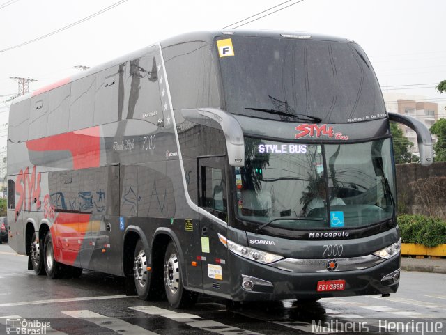 Style Bus 7000 na cidade de São Paulo, São Paulo, Brasil, por Matheus Henrique. ID da foto: 3250373.