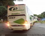 Viação Continental de Transportes 1067 na cidade de São Paulo, São Paulo, Brasil, por Roberto Teixeira. Número da foto: #3251709.