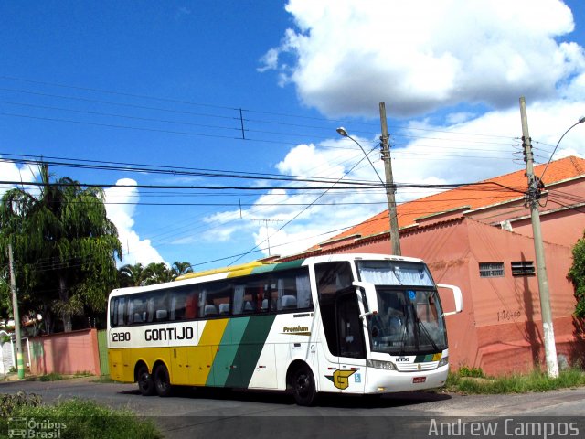 Empresa Gontijo de Transportes 12130 na cidade de Pirapora, Minas Gerais, Brasil, por Andrew Campos. ID da foto: 3185491.