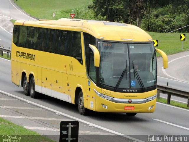 Viação Itapemirim 60055 na cidade de Santa Isabel, São Paulo, Brasil, por Fabio Pinheiro. Número da foto: #3186587.