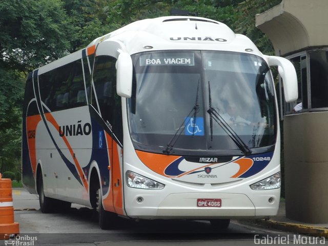Expresso União 10248 na cidade de São Paulo, São Paulo, Brasil, por Gabriel Moura. Número da foto: #3186668.