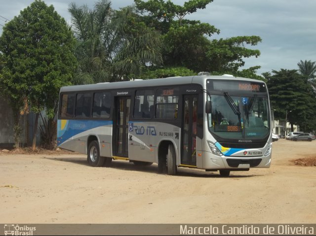 Rio Ita RJ 152.669 na cidade de Duque de Caxias, Rio de Janeiro, Brasil, por Marcelo Candido de Oliveira. ID da foto: 3185667.