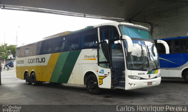 Empresa Gontijo de Transportes 16030 na cidade de Belo Horizonte, Minas Gerais, Brasil, por Carlos Henrique Pereira. Número da foto: #3184881.