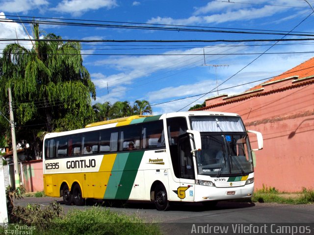 Empresa Gontijo de Transportes 12335 na cidade de Pirapora, Minas Gerais, Brasil, por Andrew Campos. ID da foto: 3185493.