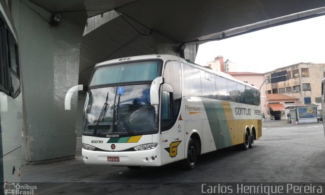Empresa Gontijo de Transportes 16030 na cidade de Belo Horizonte, Minas Gerais, Brasil, por Carlos Henrique Pereira. Número da foto: #3184888.