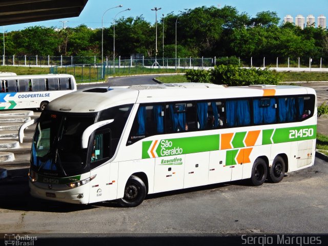 Cia. São Geraldo de Viação 21450 na cidade de Aracaju, Sergipe, Brasil, por Sergio Marques . Número da foto: #3184846.