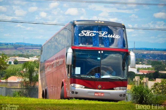 Expresso São Luiz 7190 na cidade de Rondonópolis, Mato Grosso, Brasil, por Diego Eifler. ID da foto: 3185617.