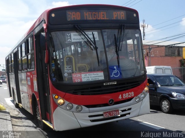 Express Transportes Urbanos Ltda 4 4828 na cidade de São Paulo, São Paulo, Brasil, por Kaique Martins. Número da foto: #3184338.