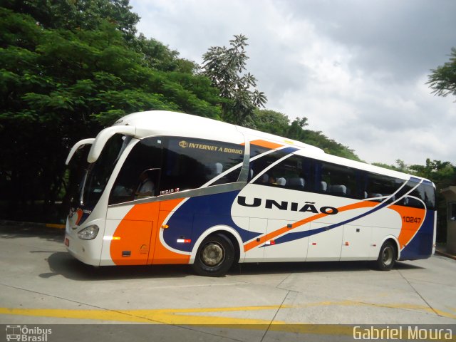 Expresso União 10247 na cidade de São Paulo, São Paulo, Brasil, por Gabriel Moura. ID da foto: 3186692.