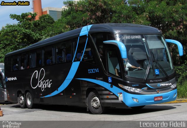 Empresa de Ônibus Nossa Senhora da Penha 53014 na cidade de São Paulo, São Paulo, Brasil, por Leonardo Fidelli. Número da foto: #3188064.