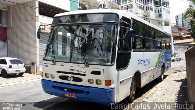 Costa Sul Transportes e Turismo 423 na cidade de Cachoeiro de Itapemirim, Espírito Santo, Brasil, por Daniel Carlos  Avelar Rocha. Número da foto: #3187465.