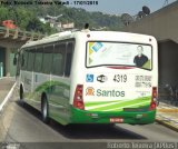 Viação Piracicabana Santos 4319 na cidade de Santos, São Paulo, Brasil, por Roberto Teixeira. Número da foto: #3188949.