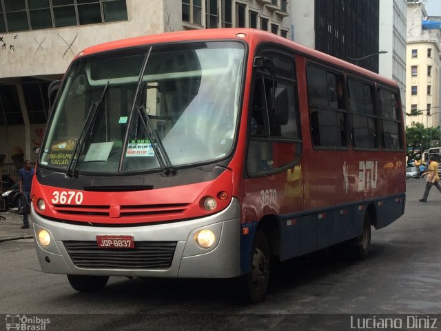 BTU - Bahia Transportes Urbanos 3670 na cidade de Salvador, Bahia, Brasil, por Luciano Diniz. Número da foto: #3190883.