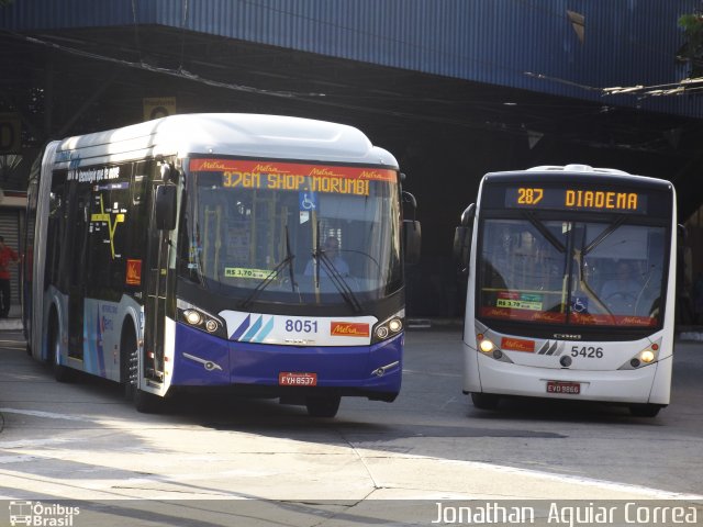 Metra - Sistema Metropolitano de Transporte 8051 na cidade de Diadema, São Paulo, Brasil, por Jonathan  Aguiar Correa. ID da foto: 3190420.