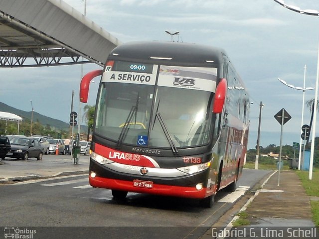 Lirabus 12133 na cidade de Jundiaí, São Paulo, Brasil, por Gabriel Giacomin de Lima. Número da foto: #3190550.