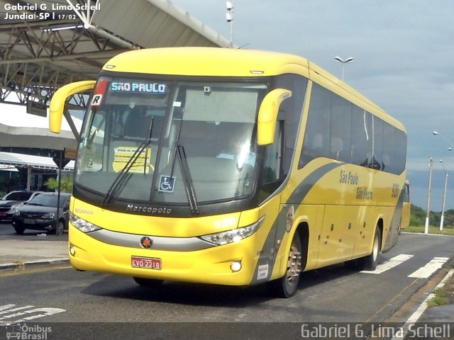 Viação São Paulo São Pedro 920 na cidade de Jundiaí, São Paulo, Brasil, por Gabriel Giacomin de Lima. Número da foto: #3190570.