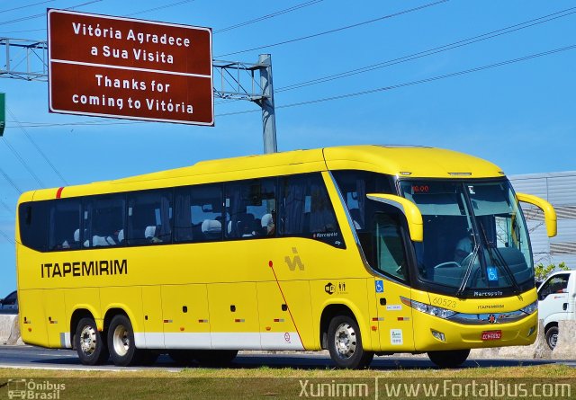 Viação Itapemirim 60523 na cidade de Vitória, Espírito Santo, Brasil, por Antonio José. Número da foto: #3191186.