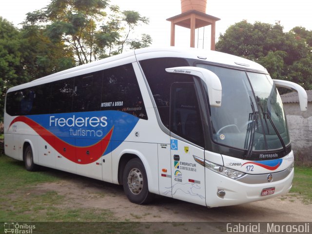 Expresso Frederes > Frederes Turismo 172 na cidade de Arambaré, Rio Grande do Sul, Brasil, por Gabriel  Morosoli. Número da foto: #3190417.