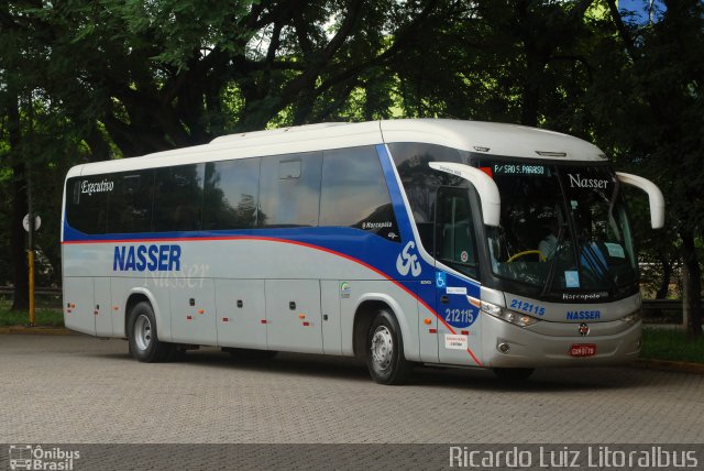 Viação Nasser 212115 na cidade de São Paulo, São Paulo, Brasil, por Ricardo Luiz. ID da foto: 3190622.