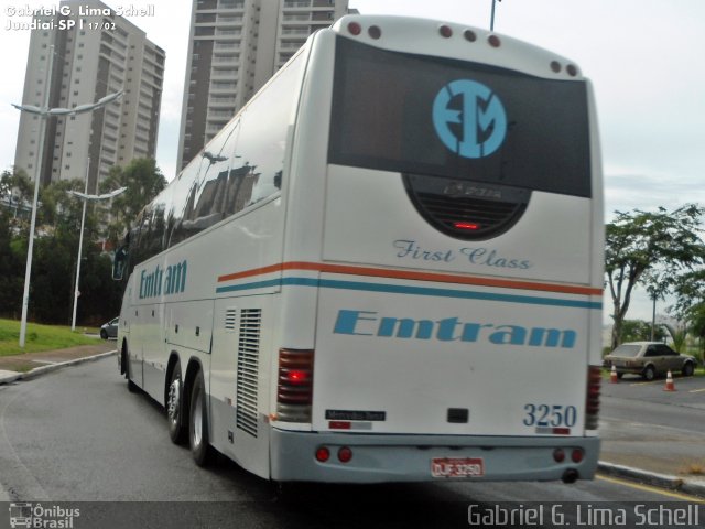 Emtram 3250 na cidade de Jundiaí, São Paulo, Brasil, por Gabriel Giacomin de Lima. Número da foto: #3190600.