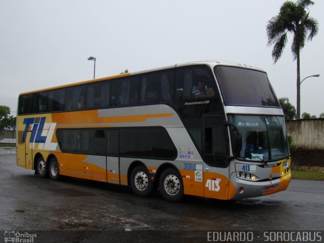 TIL Transportes Coletivos 413 na cidade de São Paulo, São Paulo, Brasil, por EDUARDO - SOROCABUS. Número da foto: #3193167.