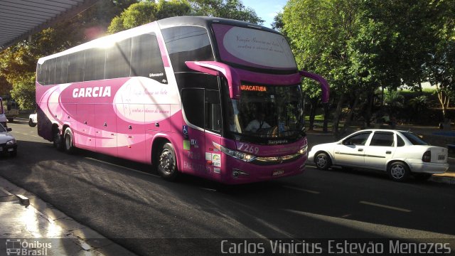 Viação Garcia 7269 na cidade de Osvaldo Cruz, São Paulo, Brasil, por Carlos Vinicius Estevão Menezes. Número da foto: #3193466.