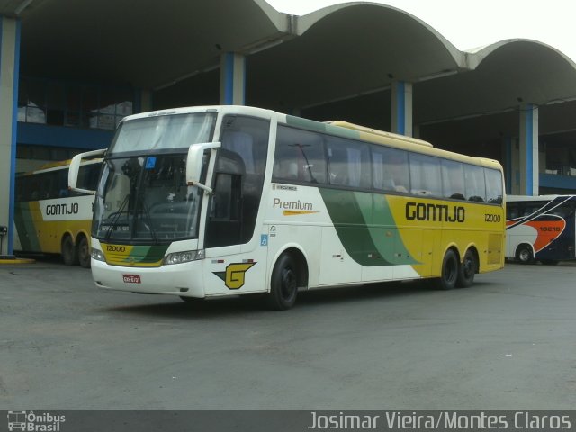 Empresa Gontijo de Transportes 12000 na cidade de Montes Claros, Minas Gerais, Brasil, por Josimar Vieira. ID da foto: 3193449.